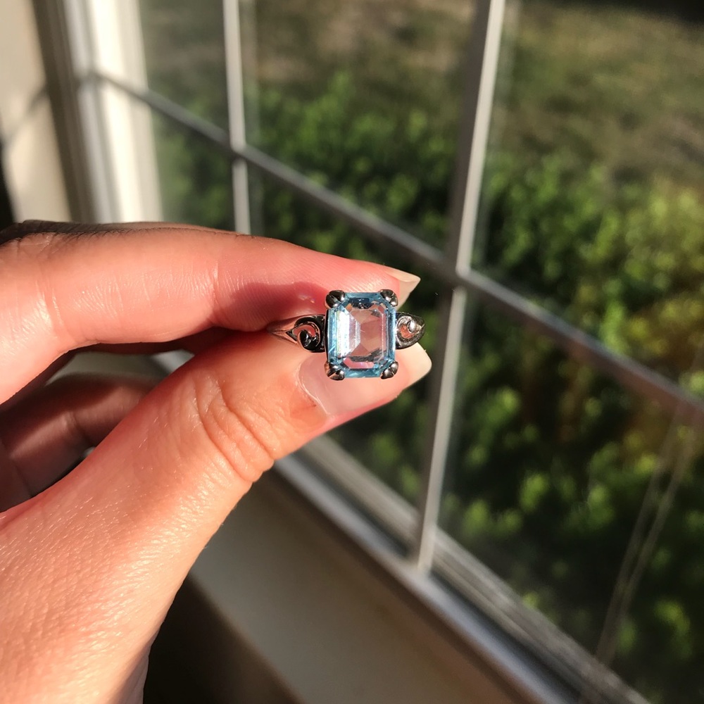 March Birthstone Ring